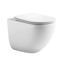 Унитаз подвесной Aquatek Гелиос Tornado 505х360х370 мм с сиденьем дюропласт AQ1993T-00