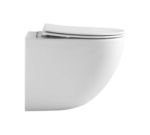 Унитаз подвесной Aquatek Гелиос Tornado 505х360х370 мм с сиденьем дюропласт AQ1993T-00