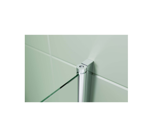 Шторка на ванну Aquanet одноэлементная поворотная 800x1500 мм хром профиль прозрачное стекло 6 мм AQ.BSRC.080.1CH