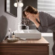 Смеситель для раковины Hansgrohe Vivenis 110 белый матовый 75022700