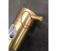 Душевая система с термостатом AQUAMET AQM8006BG золото шлифованное AQM8006BG