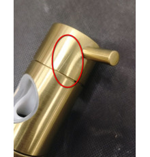 Душевая система с термостатом AQUAMET AQM8006BG золото шлифованное AQM8006BG