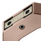 Крючок Keuco Edition 11 подвесной двойной brushed red gold 11115290000