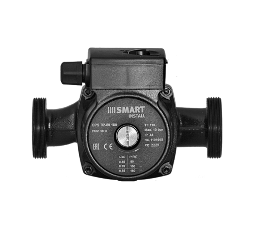 Насос циркуляционный Smart Install CPS 32-80 180 мм 180 Вт с гайками 110106S