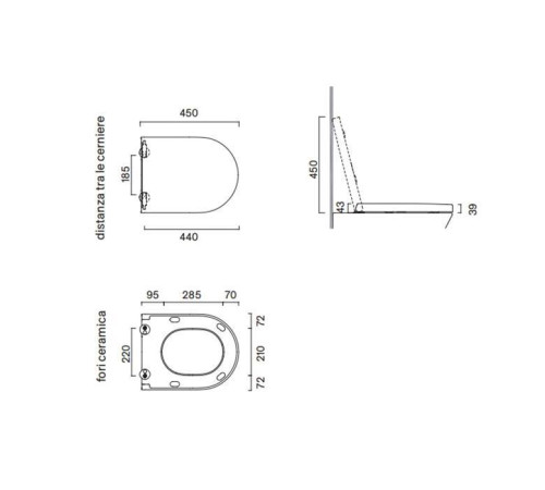Сиденье для унитаза Catalano Sfera/Zero с микролифтом белый глянцевый 0551100001
