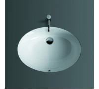 Раковина под столешницу Simas Top e lavabi darredo 58x43 см без отв. белый S53bi