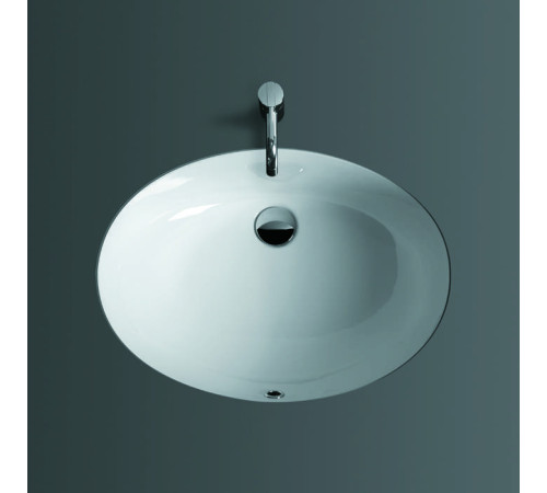 Раковина под столешницу Simas Top e lavabi darredo 58x43 см без отв. белый S53bi