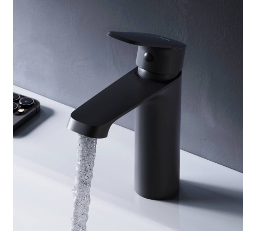 Смеситель для раковины AM.PM Func черный матовый F8F02122