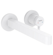 Смеситель для раковины Hansgrohe Finoris встраиваемый излив 22.8 см белый матовый 76050700