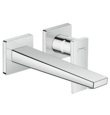 Смеситель для раковины Hansgrohe Metropol настенный внешняя часть излив 225 мм хром 32526000