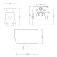 Унитаз подвесной Artceram A16 The.Reel Saniglaze 36х52 см grigio oliva ASV006 15 00