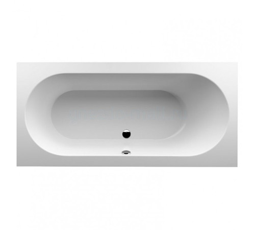 Ванна встраиваемая прямоугольная Villeroy & Boch Oberon 190x90x48 см Quaryl с ножками белый UBQ199OBE2V-01