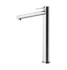 Смеситель для раковины высокий Gattoni Circle One 302 мм с донным клапаном хром 9048/90C0
