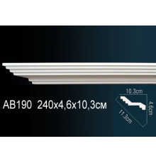Карниз потолочный Perfect AB190 полиуретановый AB190