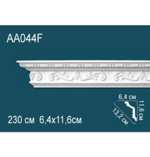 Карниз потолочный полиуретановый гибкий Perfect AA044F