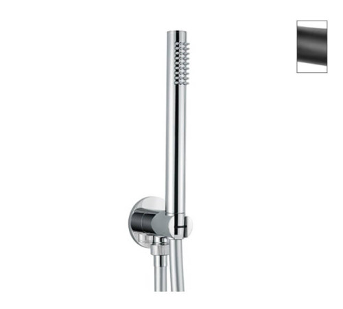 Душевой набор M&Z Margherita 1 режим шланг 1.5 м черный матовый ACS50024