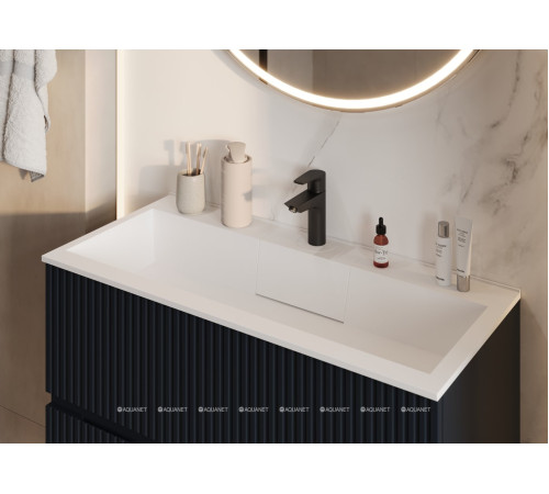 Шкаф-пенал Aquanet Джейн 35 маренго 00313305