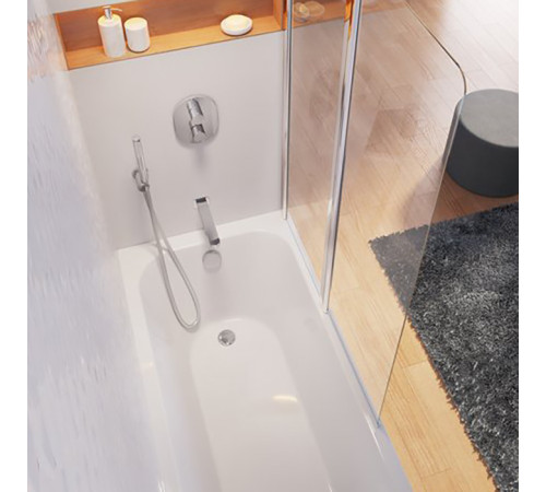 Ванна Ravak Chrome 160х70 см встраиваемая белая C731000000