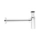 Сифон для раковины Gattoni Accessori 1 1/4 цилиндрический хром 0160/00C0