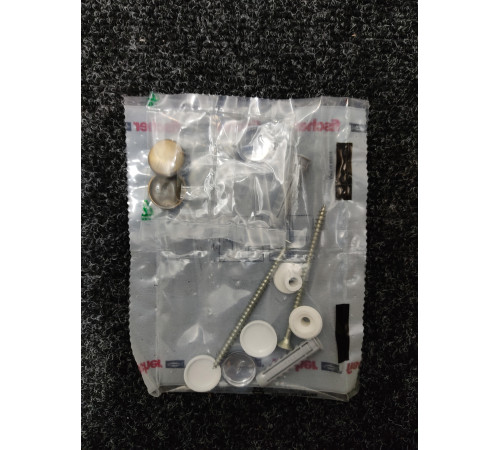 Комплект вертикальных крепежей SIMAS для унитаза и биде бронза F90br