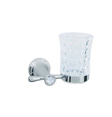 Стакан для зубных щеток подвесной Boheme Puro хром 10704