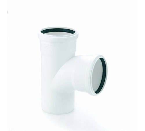 Тройник канализационный REHAU RAUPIANO Plus 110/110/87° Max Flow 11230051001