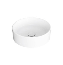 Раковина накладная SIMAS Folio круглая 40х13 см белая FO01bi