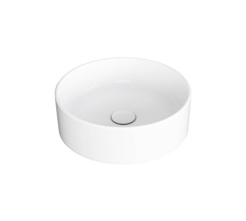 Раковина накладная SIMAS Folio круглая 40х13 см белая FO01bi