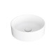 Раковина накладная SIMAS Folio круглая 40х13 см белая FO01bi
