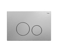 Панель смыва REHAU NOVA ORB STEEL нержавеющая сталь брашированная 19102601001