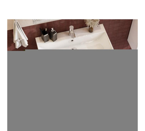 Тумба подвесная Roca Oleta 80х37х54 см 2 ящика белый матовый A857640501