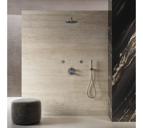 Душевой гарнитур Newform X-STEEL 316 настенный держатель ручной душ шланг 150 см хром 829.21.018