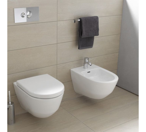 Биде подвесное Laufen Pro 53x36x33.5 см 1 отверстие LCC белый 8.3095.2.400.302.1