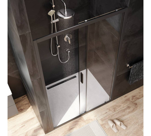 Дверь душевая в нишу AM.PM Gem 120x195 см раздвижная W90G-120-1-195BT