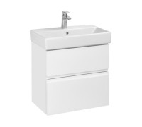 Тумба подвесная Roca Oleta 60х37х54 см 2 ящика белый матовый A857639501