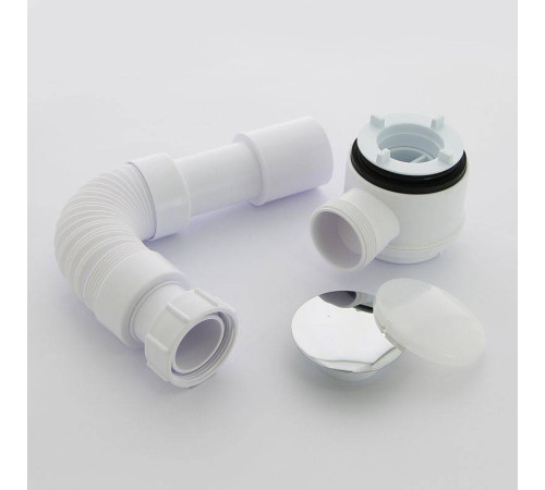 Сифон для поддона McAlpine бутылочный раздвижной 300-500 мм высота 65 мм выход 40/50 мм MRS5C-SLF-65