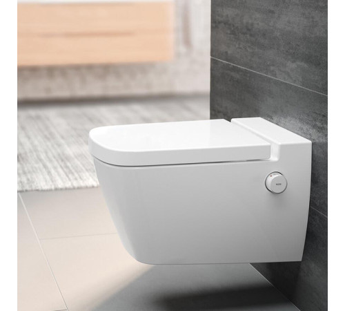 Унитаз-биде подвесной TECE TECEone 54х35 см безободковый смыв Tornado с сиденьем 9700216