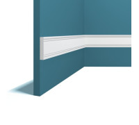 Молдинг Perfect Plus P64 из ударопрочного полимера 130х65х2000 мм 1558