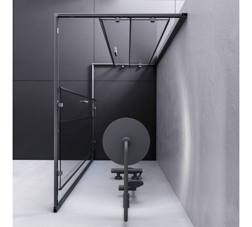 Душевое ограждение AM.PM Gem 120x80 см без поддона W93G-404-120280-BT