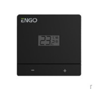 Терморегулятор проводной Salus EASYBATB накладной на батарейках черный EASYBATB