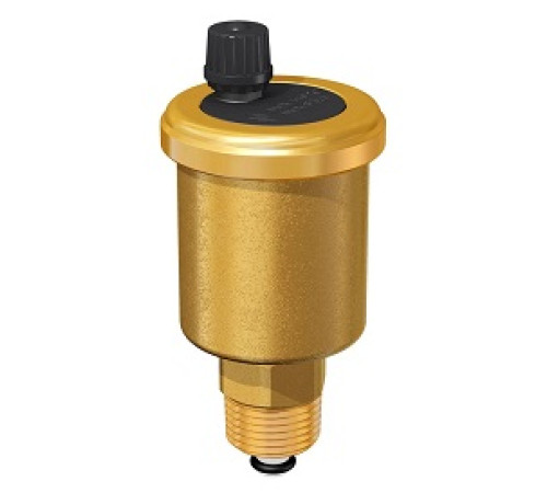 Воздухоотводчик автоматический Flamco Flovent 3/8 с отсечным клапаном латунь 27720