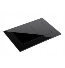 Панель смыва TECEnow с двумя клавишами чёрный глянцевый 9240403