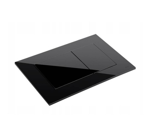 Панель смыва TECEnow с двумя клавишами чёрный глянцевый 9240403