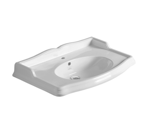 Раковина Simas Arcade 90х56 см 3 отверстия белая AR864bi