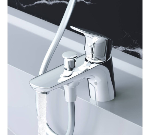 Смеситель для ванны и душа AM.PM Like на борт ванны F8010232