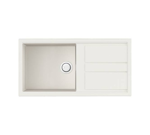 Кухонная мойка Omoikiri Kitagawa 100-WH Artceramic 100x51 см белый 4993787