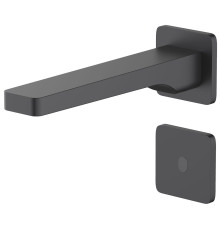 Смеситель для раковины бесконтактный Timo Torne настенный на 2 отверстия черный 4373/03SM