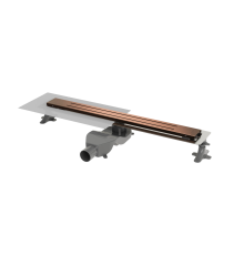 Трап линейный Boheme Premium Trendy 60 см матовая медь 983-60-CB