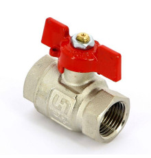 Кран шаровой Uni-Fitt 1/2 ВВ полнопроходной бабочка 110T2000