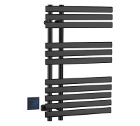 Полотенцесушитель электрический Boheme Venturo 50х11.8х80 см черный 723-B